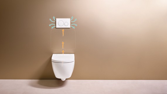 Sanita bidé AquaClean Alba com módulo de eliminação de cheiros DuoFresh Sanita bidé AquaClean Alba com módulo de eliminação de cheiros DuoFresh