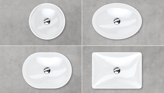 A série para casa de banho Geberit VariForm A série para casa de banho Geberit VariForm