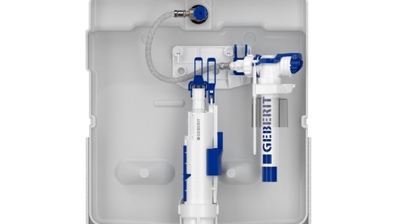 Os autoclismos de montagem interior da Geberit Sigma beneficiam de 50 anos de disponibilidade de peças de substituição