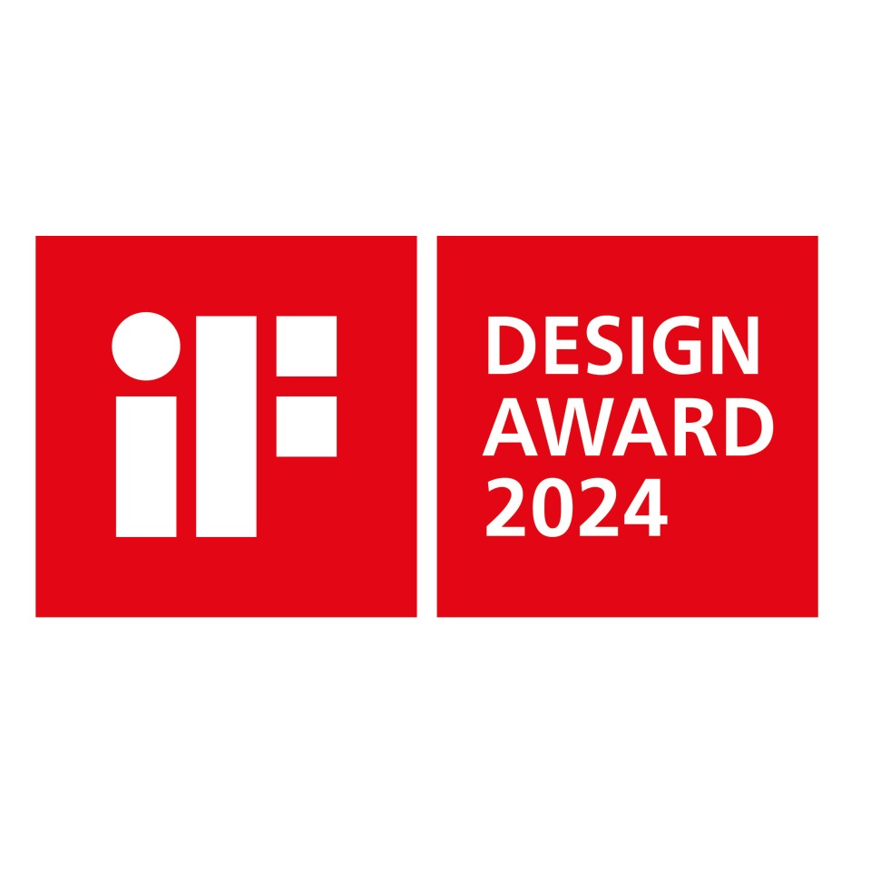 Vencedor do Prémio iF Design Award 2024